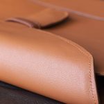 handmade calfskin leather portfolio