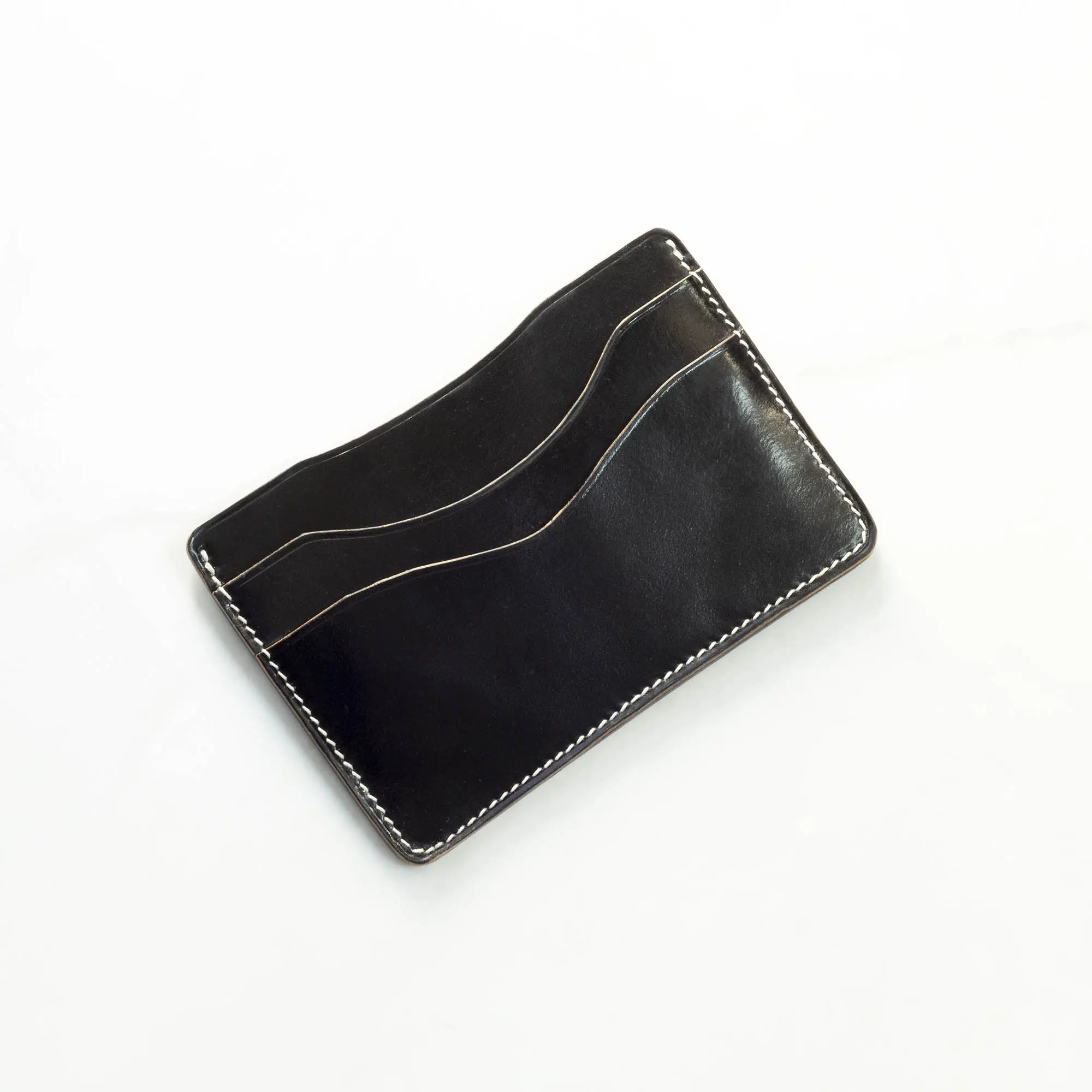 Handmade possala designs black card wallet