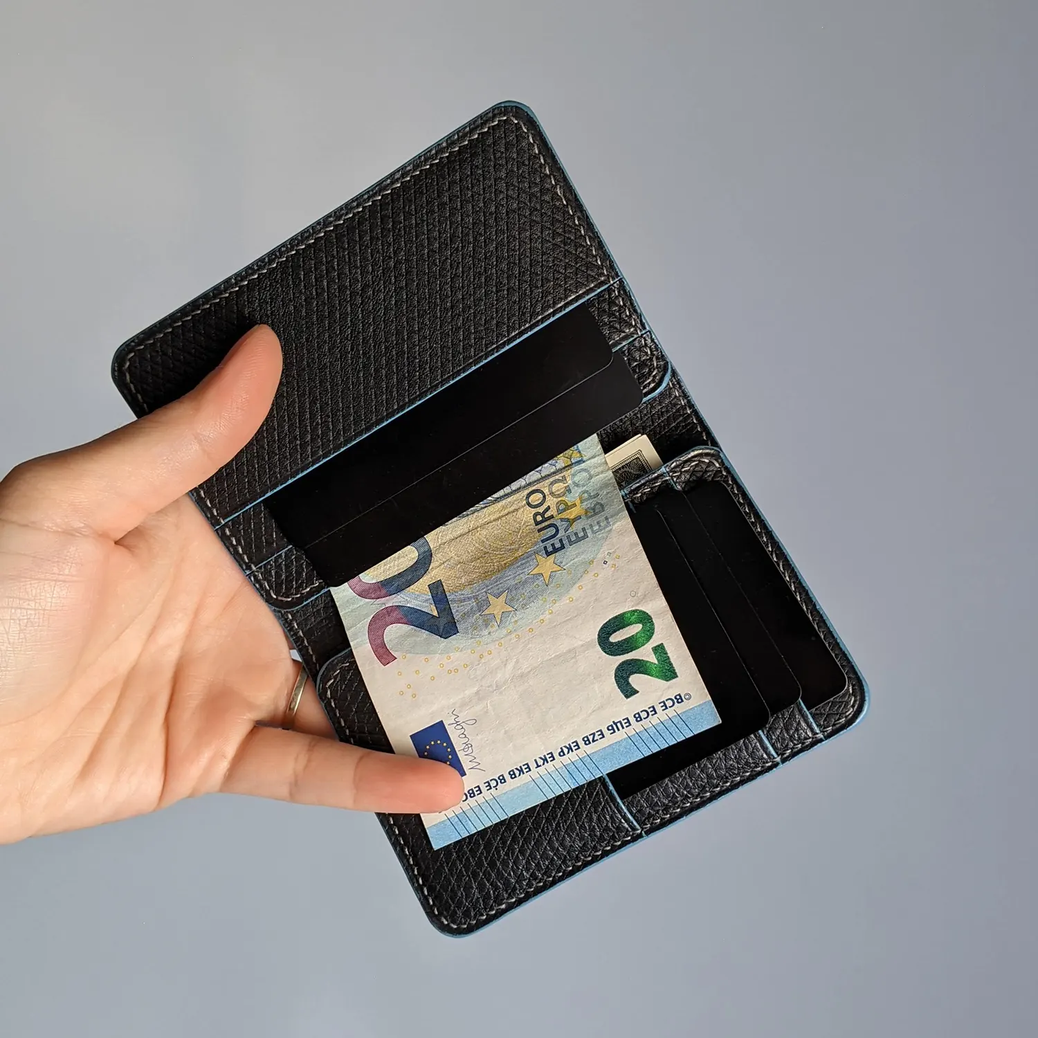 possala designs pocket organizer leather wallet