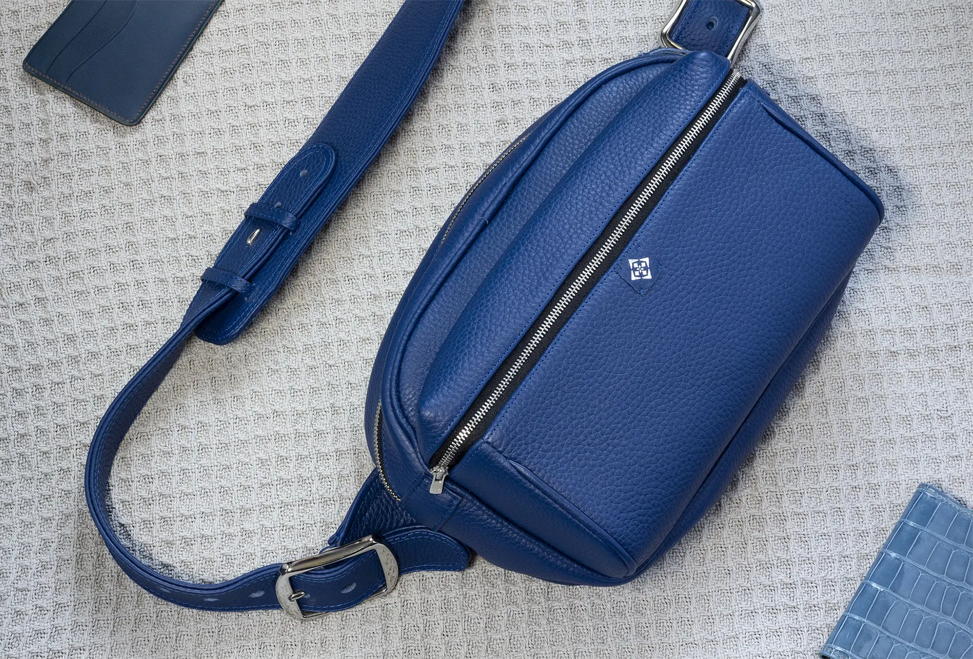 possala designs handmade leather camera sling bag