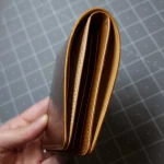 possala designs handmade shell cordovan wallet bill divider 